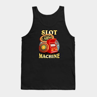 Casino Game Slot Machine - 777 Tank Top